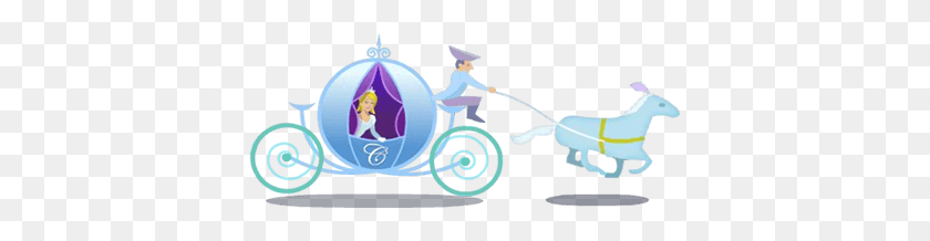 389x158 Cinderella Carriage PNG