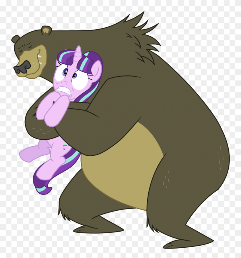953x1024 Clip Art Bear Hug