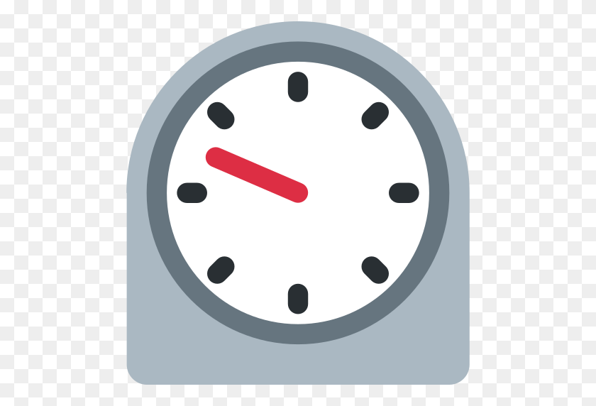 512x512 Clock Emoji PNG