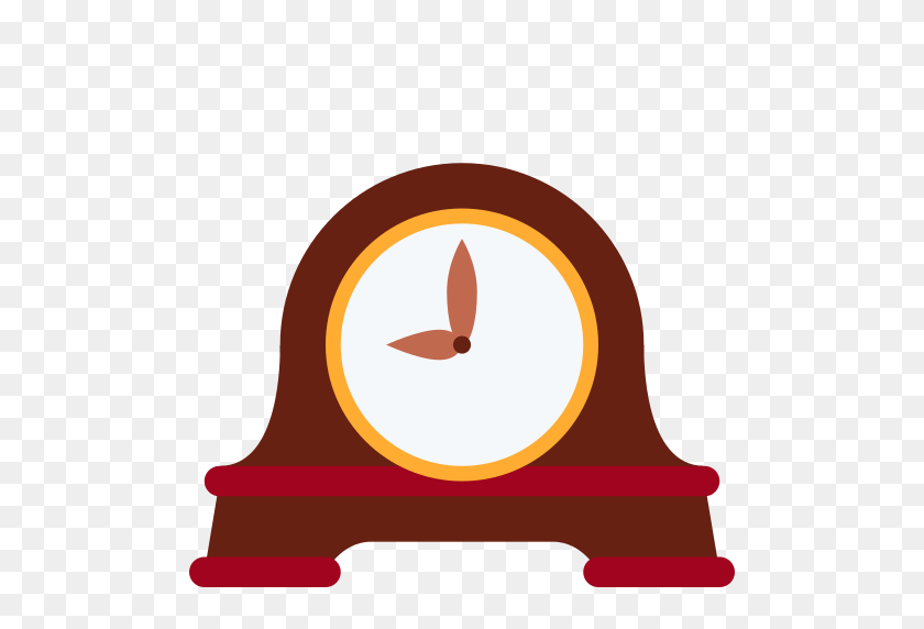 512x512 Clock Emoji PNG