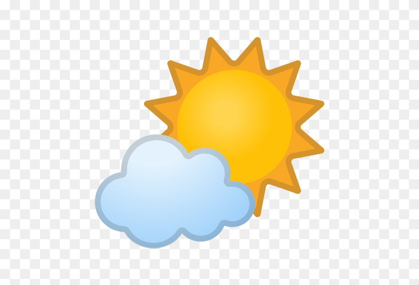 512x512 Cloud Emoji PNG