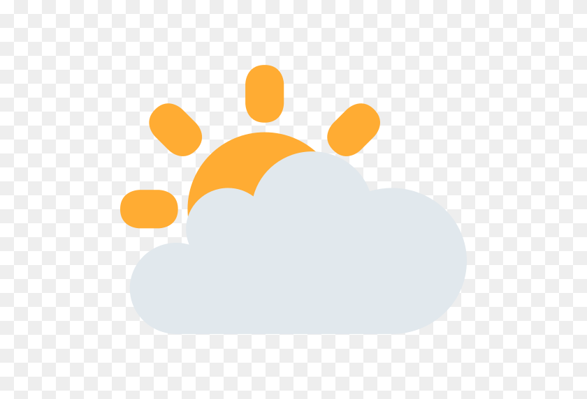 512x512 Cloud Emoji PNG