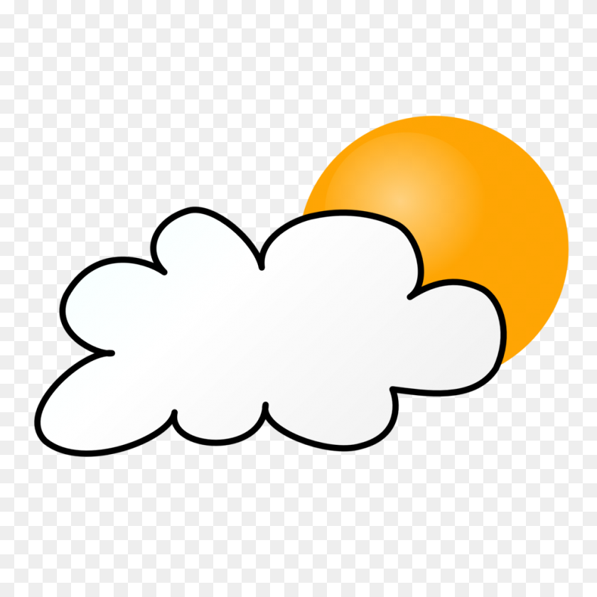 958x958 Cloudy Day Clipart