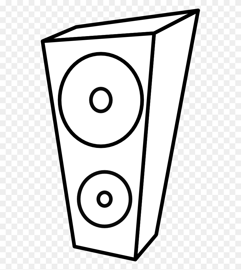 555x882 Computer Clipart Black And White