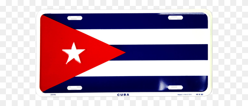600x300 Кубинский Флаг Png