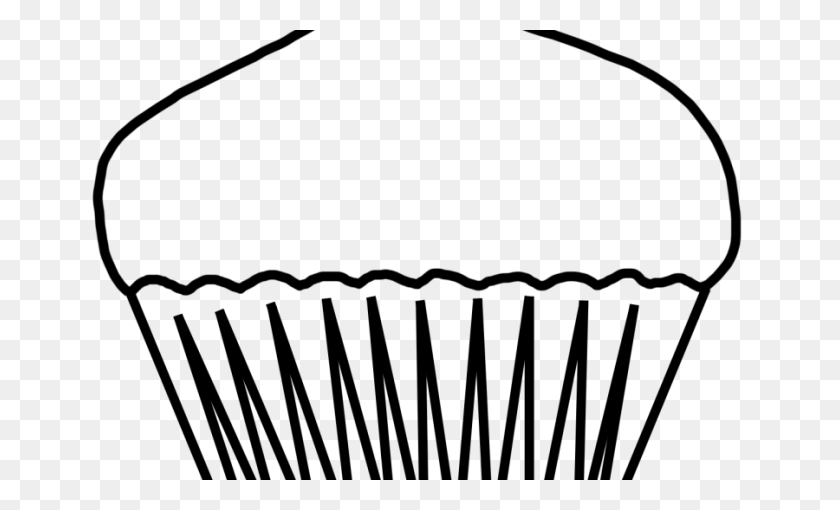 900x520 Cupcake Outline Clipart
