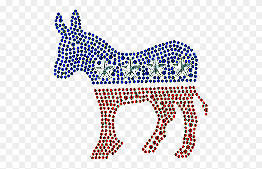 500x484 Democrat Donkey PNG