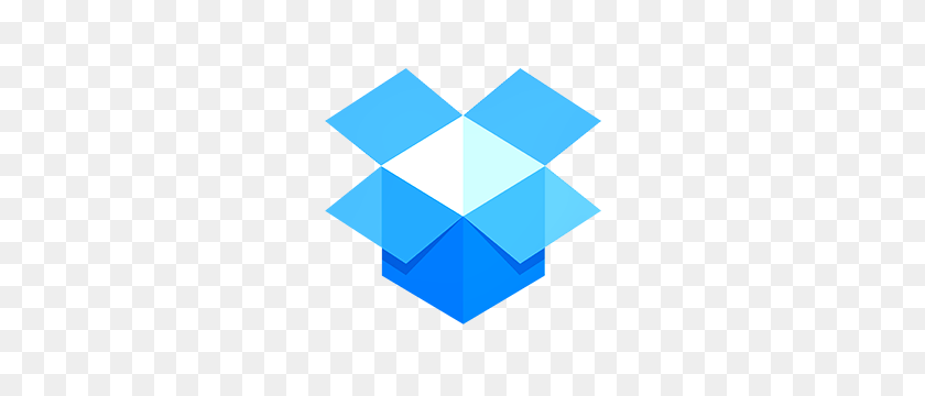 dropbox logo blue