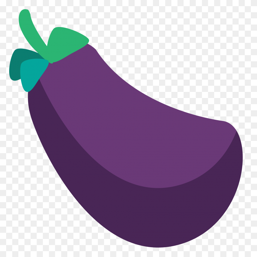2000x2000 Eggplant Emoji PNG
