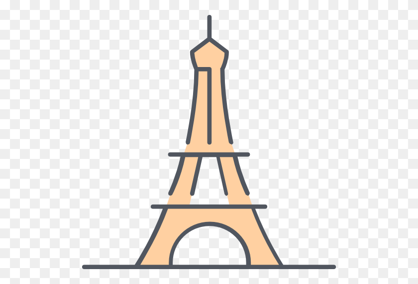 512x512 Eiffel Tower Clip Art
