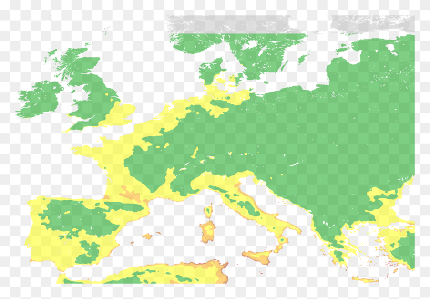 2818x1892 Mapa De Europa Png