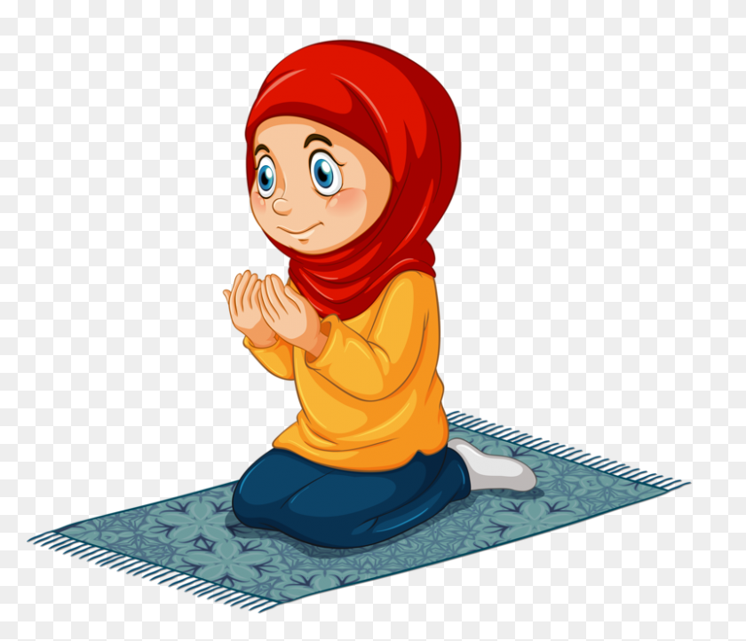 800x679 Muslim Woman Clipart