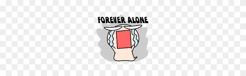 200x200 Forever Alone PNG