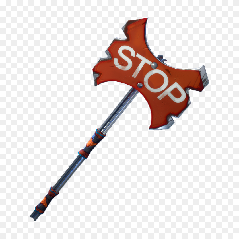 Sawtooth Pickaxe - Fortnite Weapons PNG - FlyClipart