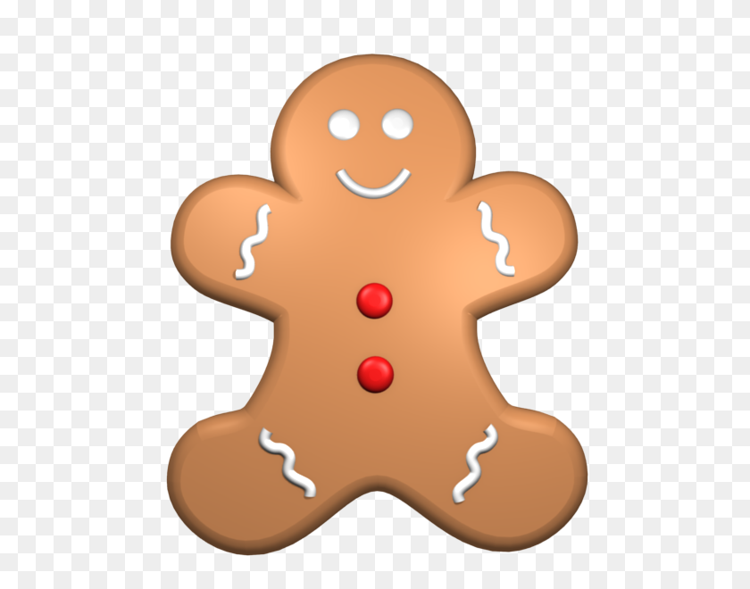 600x600 Gingerbread PNG