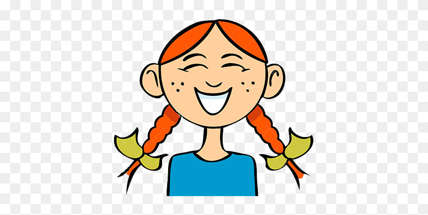 450x362 Girl Laughing Clipart