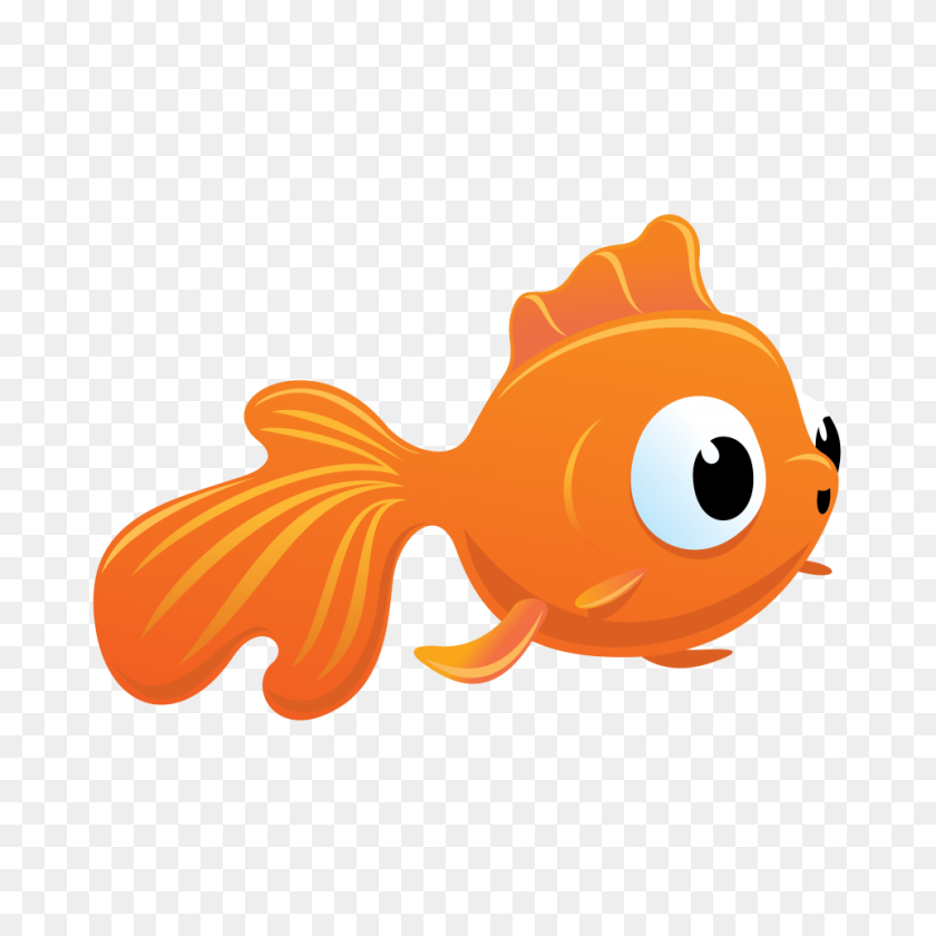 960x960 Gold Fish PNG