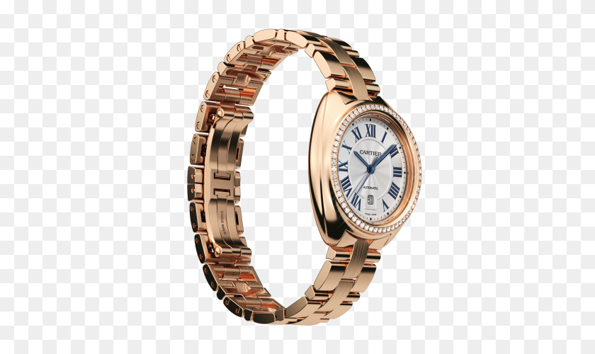 440x440 Gold Watch PNG