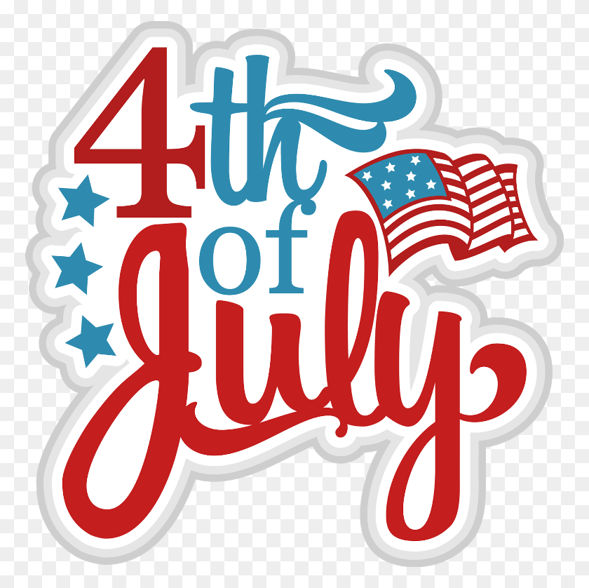 768x778 Happy Fourth Of July Clipart
