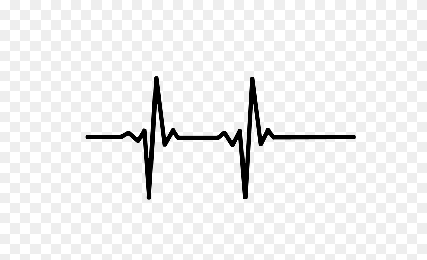 640x452 Heartbeat Clipart Black And White