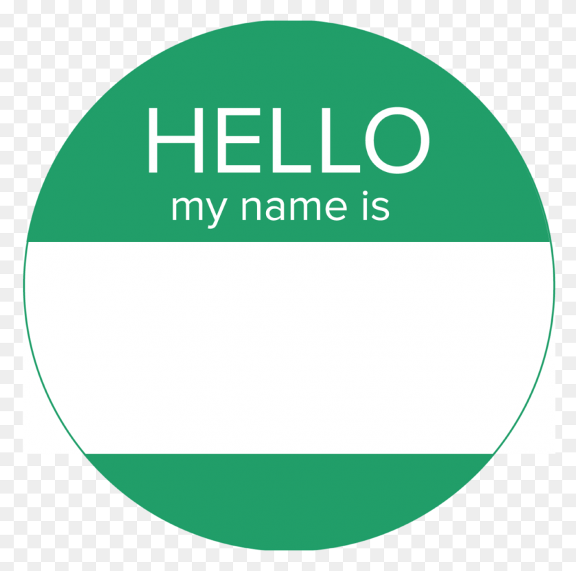 1024x1015 Hello My Name Is PNG
