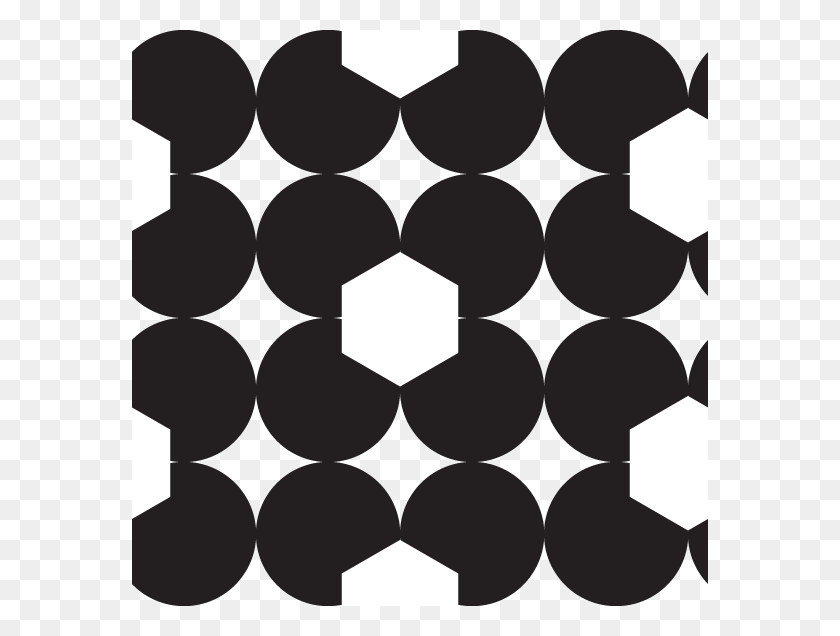 576x576 Patrón Hexagonal Png