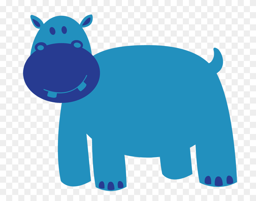 717x600 Hippo PNG