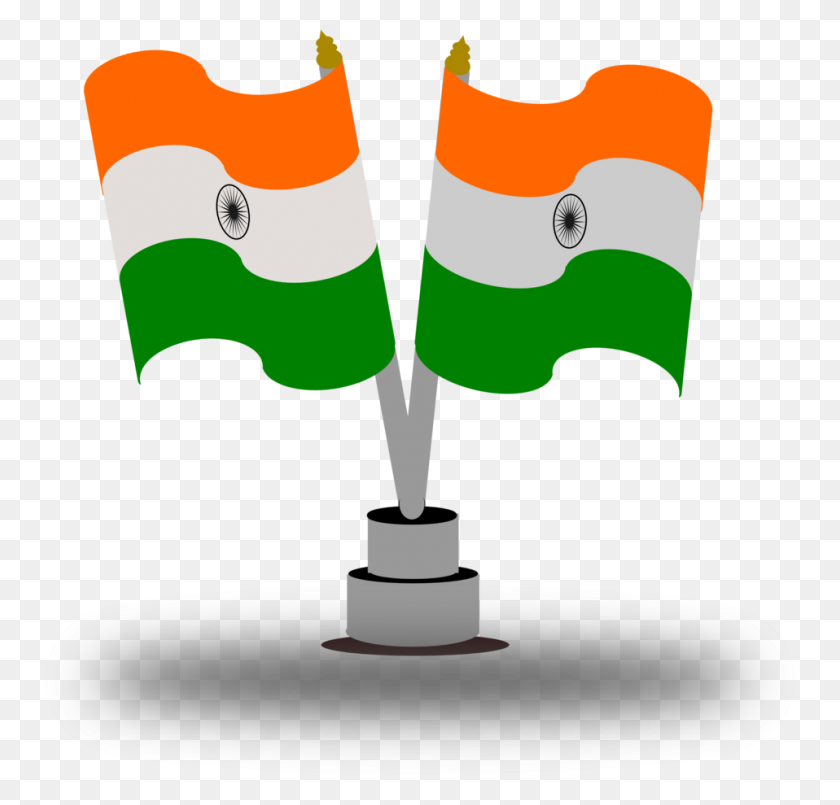958x916 Indian Flag Clipart