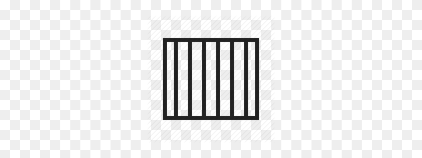 256x256 Jail Bars PNG