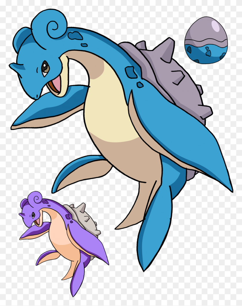 1024x1315 Lapras PNG