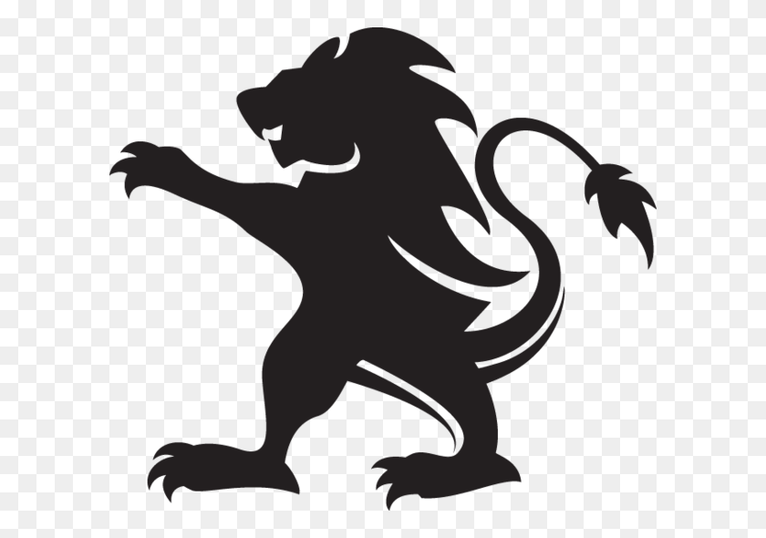 600x530 Lion Vector PNG