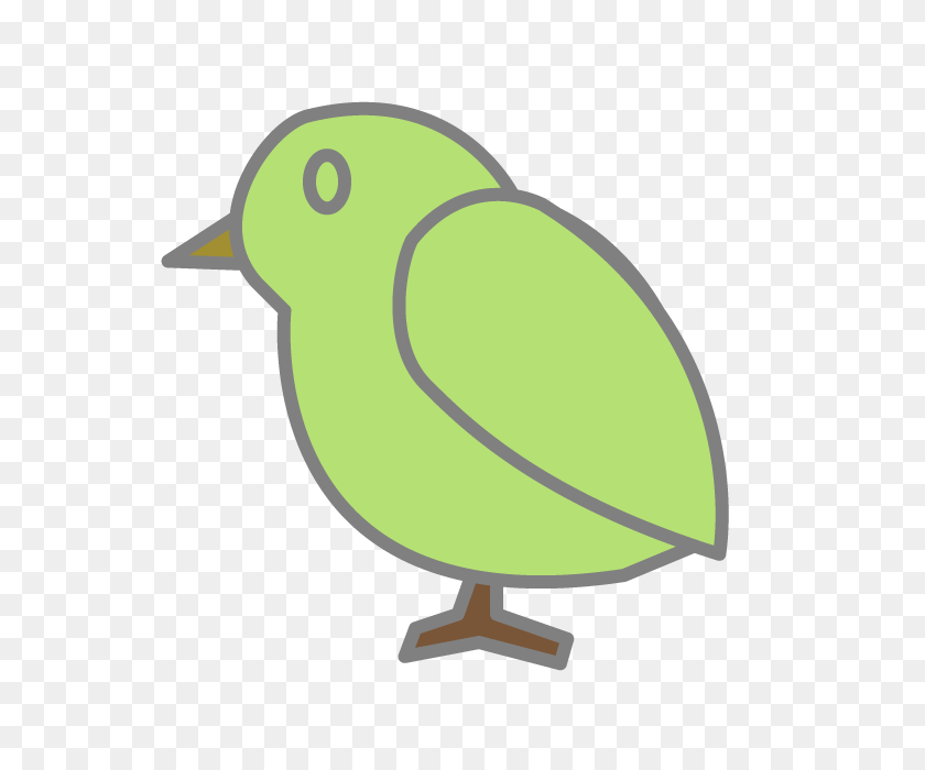 640x640 Imágenes Prediseñadas De Ilustración De Material De Icono Gratis De Pájaro - Imágenes Prediseñadas De Pájaro Simple