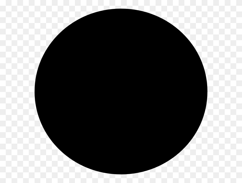 600x577 A Black Circle Clip Art - Black Circle Clipart