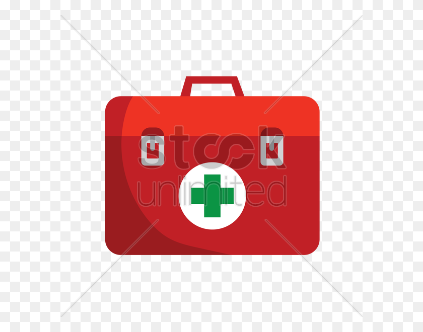 600x600 A Box Of First Aid Kit Vector Image - First Aid Kit Clipart