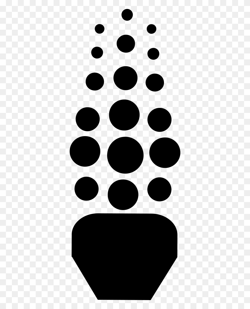372x980 A Brush Dots Png Icon Free Download - White Dots PNG