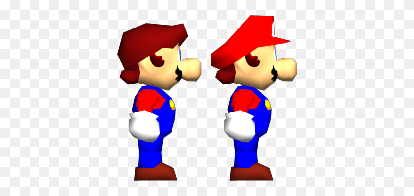 366x339 A Close Look - Mario 64 PNG