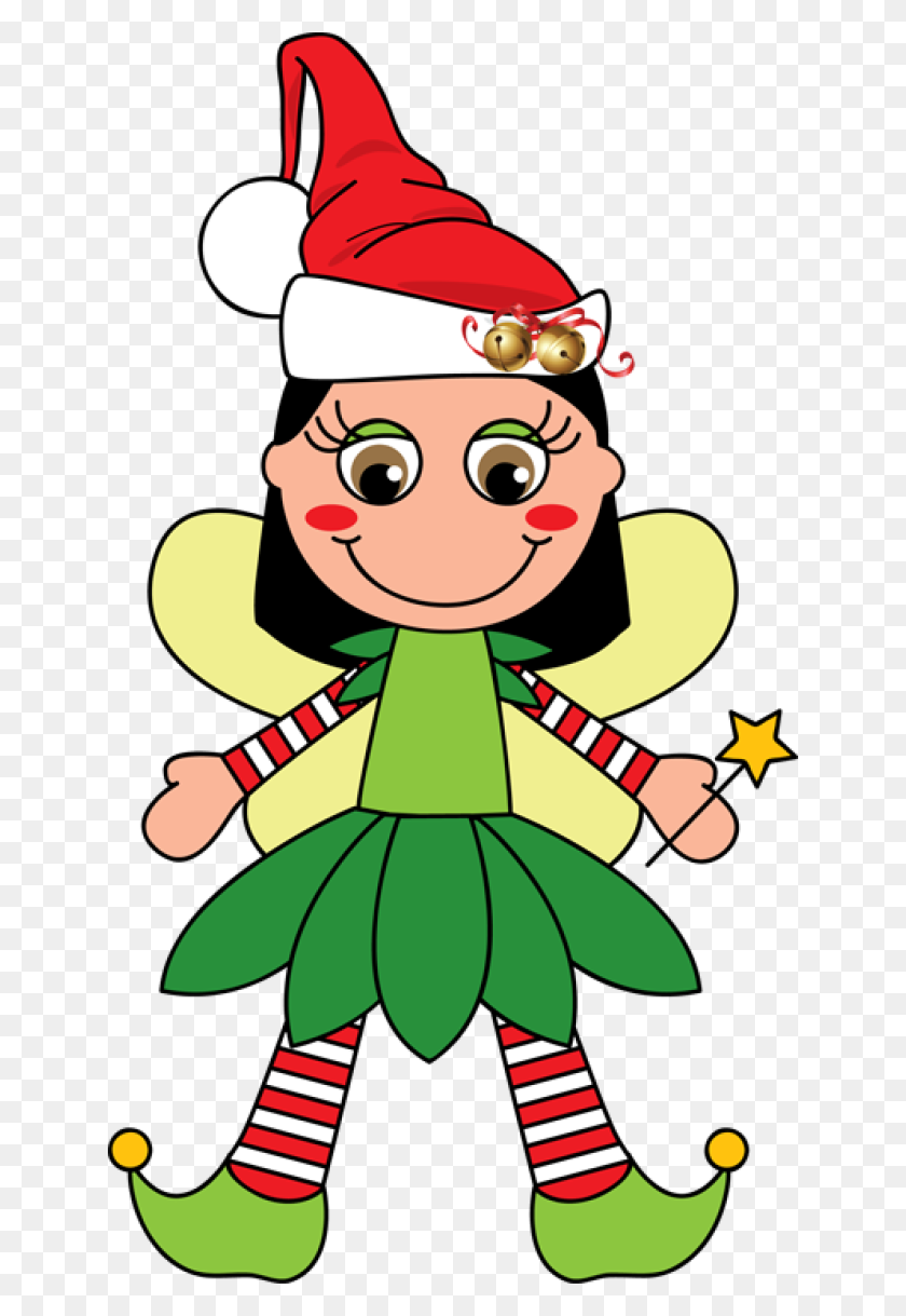 640x1159 A Cute Christmas Fairy E Christmas - Ugly Christmas Sweater Clipart