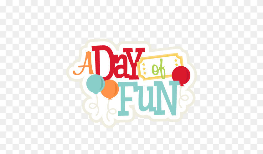 432x432 A Day Of Fun Scrapbook Title Amusement Park Cute - Fun Day Clip Art