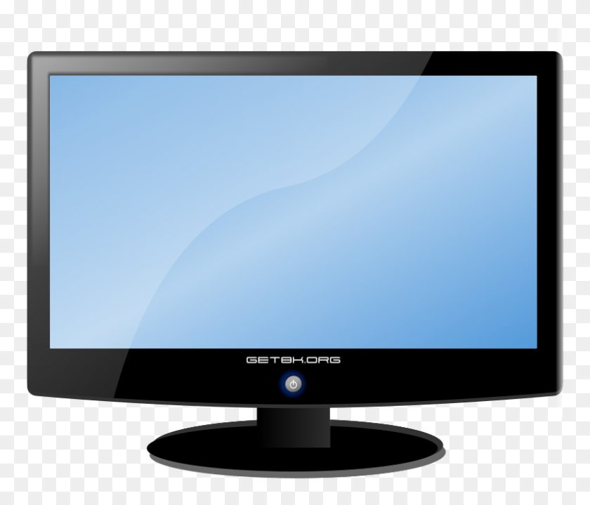 800x676 A Display Device That Is Packaged As A Separate Peripheral - Clipart Laptop Computer