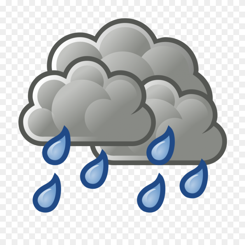 800x800 A Drizzle Of Rain, Dark Clouds On A Warm Summer Day - Drizzle Clipart