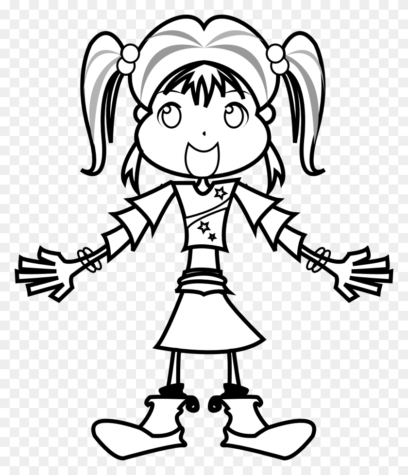 1331x1568 A Girl Clip Art - Road Clipart Black And White