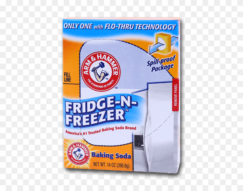 600x600 A H Baking Soda Fridge N Freezer - Baking Soda PNG