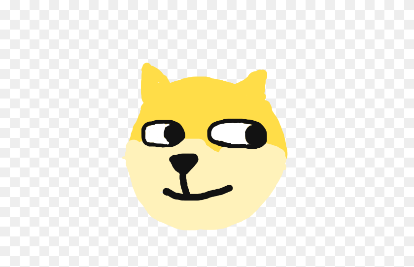 482x482 A Half Of Wikipedia Logo With A Doge - Doge PNG