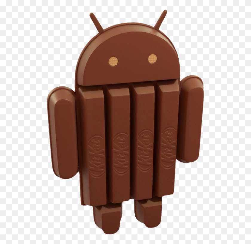 530x754 Высококачественный Замаскированный Android-Логотип Киткат Png Файл Наслаждайтесь - Киткат Png
