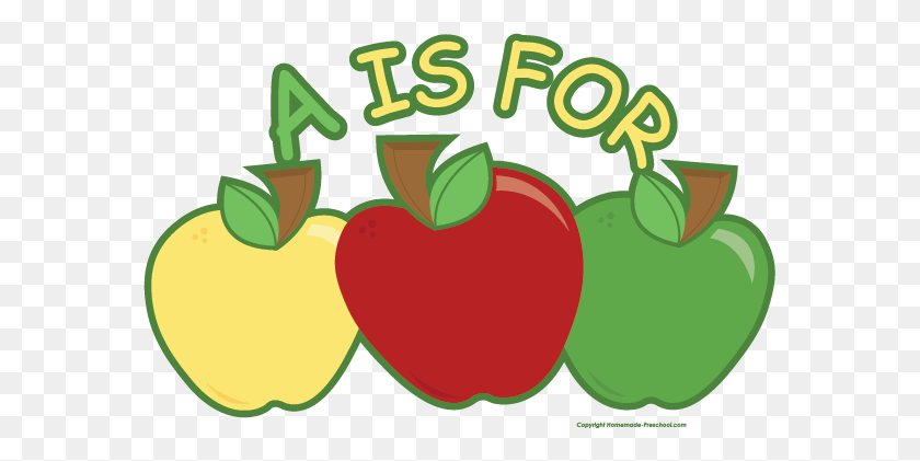 577x361 A Is For Apple - Apple PNG