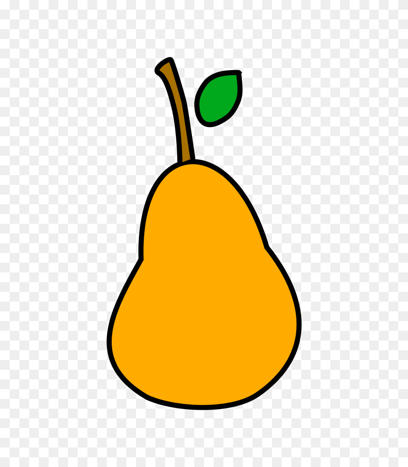 634x900 A Less Simple Pear Png Clip Arts For Web - Pear PNG