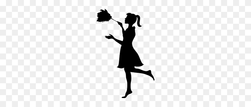 194x300 A Maid! Lol Silhouettes Cleaning, Clean House - Sparkling Clean Clipart