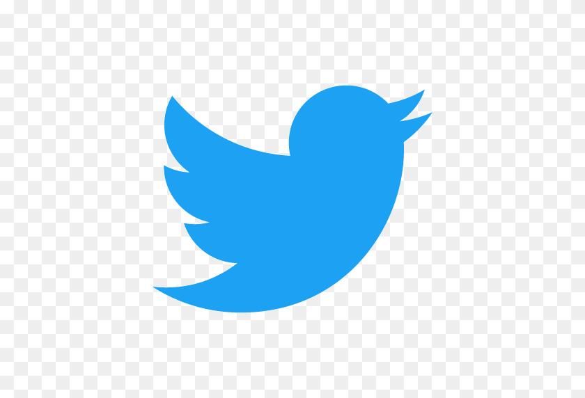 512x512 A New Twitter Account Follow Us - Twitter Logo PNG