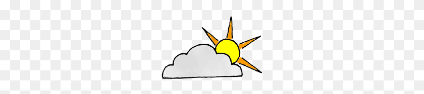 200x127 A Perfect World - Mostly Sunny Clipart