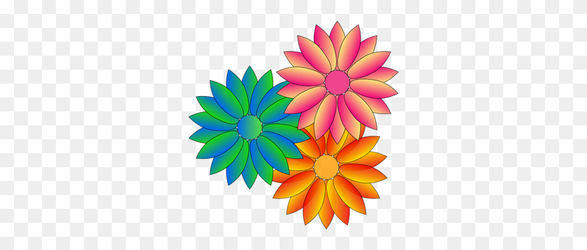 300x299 A Png Images, Icon, Cliparts - Dahlia Flower Clipart